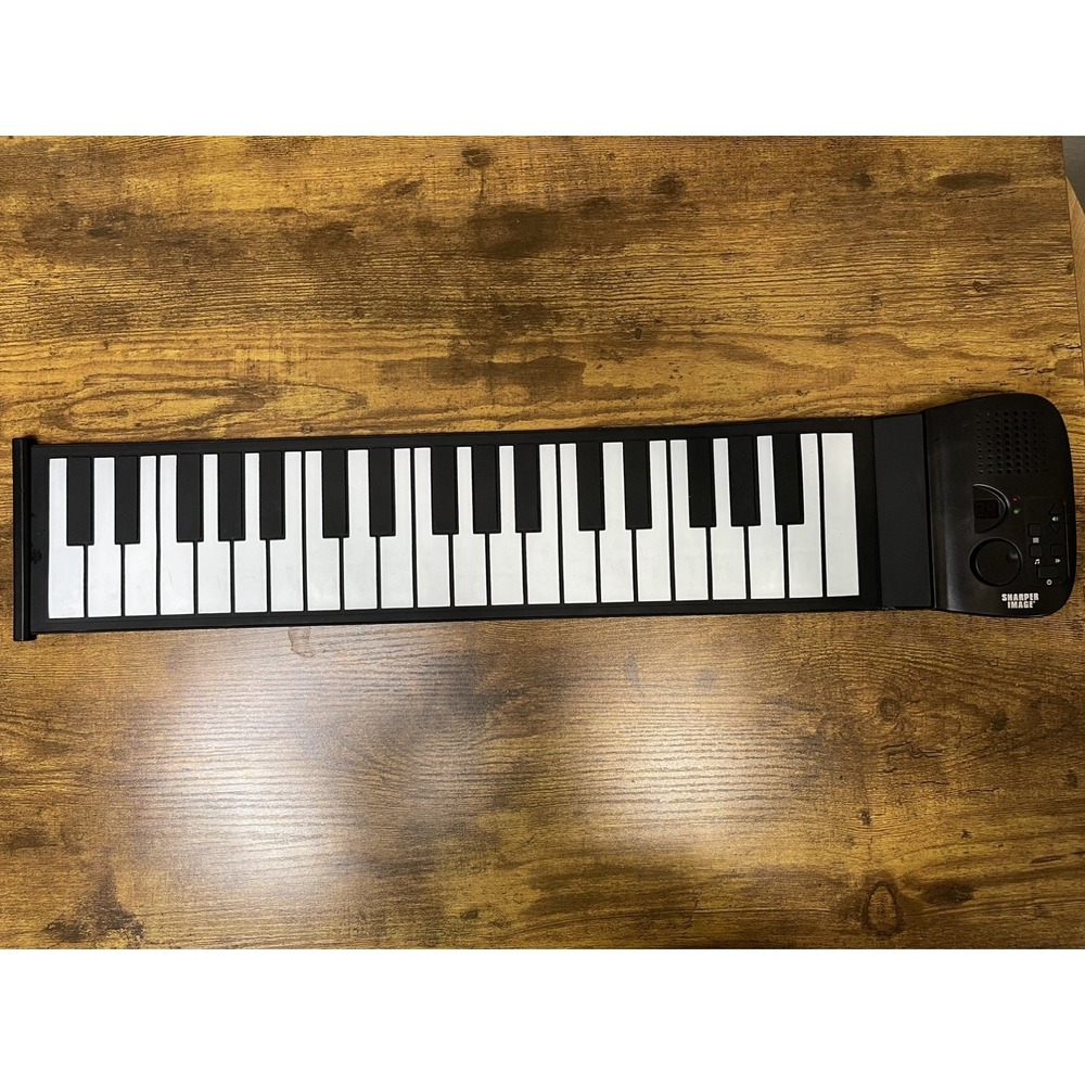 Sharper Image Portable Roll-Up 37-Key Digital Keyboard Portable Piano